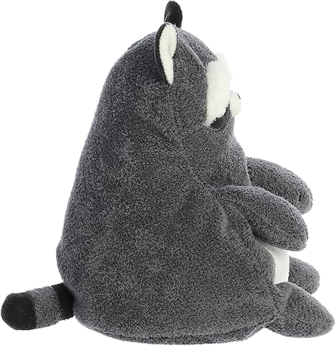 Miniatura 3 de Aurora Whimsical Fluffles Riley Raccoon - Compañero reconfortante - Juego imaginativo - Gris 9 pulgadas