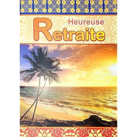 Afie 65 1068 1 Re Carte Depart Heureuse Retraite Velo Calendrier Repos Detente Vacances Amazon Fr Fournitures De Bureau