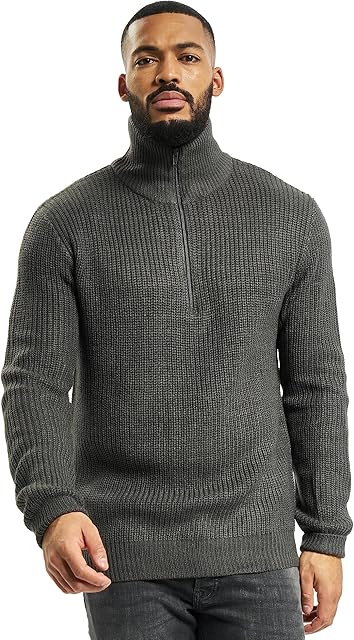 Brandit Męski sweter Marine Troyer, zielony, 4XL