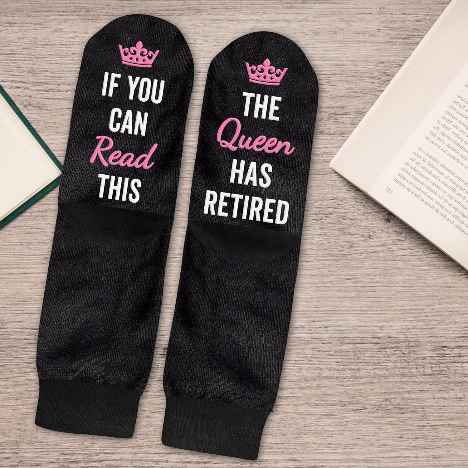 Retirement Gifts for Men, Women - Cool Christmas Gifts, Stocking Stuffers for Dad, Mom - Funny Sock for Grandparent - Image 5