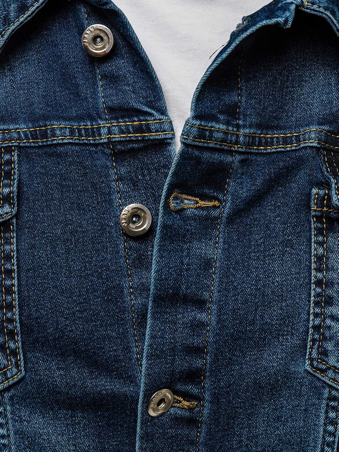 OZONEE Heren jeansjack jack jeans overgangsjas zomerjas lentejas