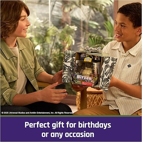 Miniatura 8 de Bitzee, Jurassic World - Juguete interactivo de dinosaurio con 25 dinosaurios en el interior, reacciona al tacto, las cápsulas se conectan e