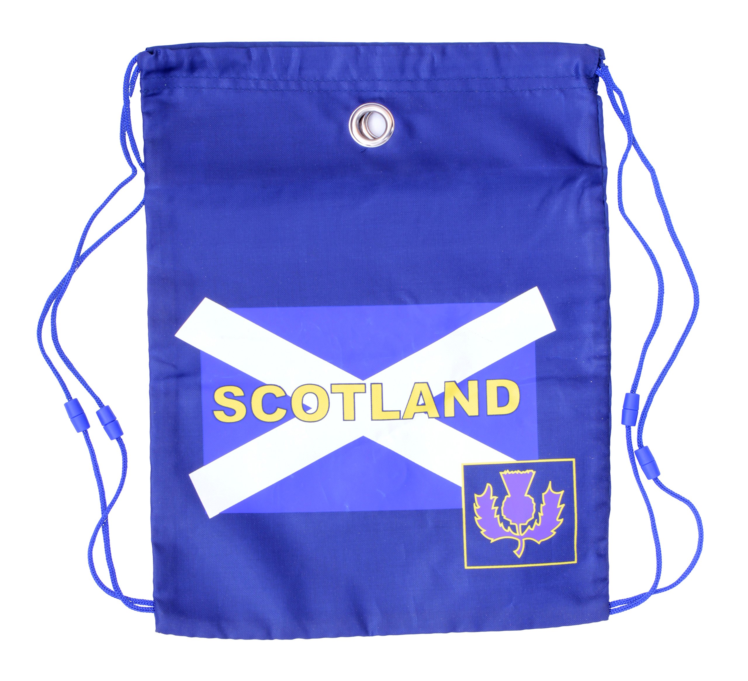 Boys Girls Kids PE Bags School Gym Dance Scotland Drawstring Bag Pump Bag