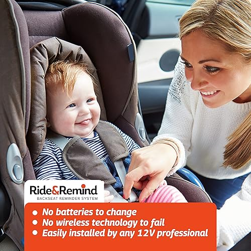 Miniatura 7 de Alarma de coche  Sistema de recordatorio de asiento trasero  Alarma recordatorio de asiento de coche de bebé  Perfecto para niños y mascotas (debe