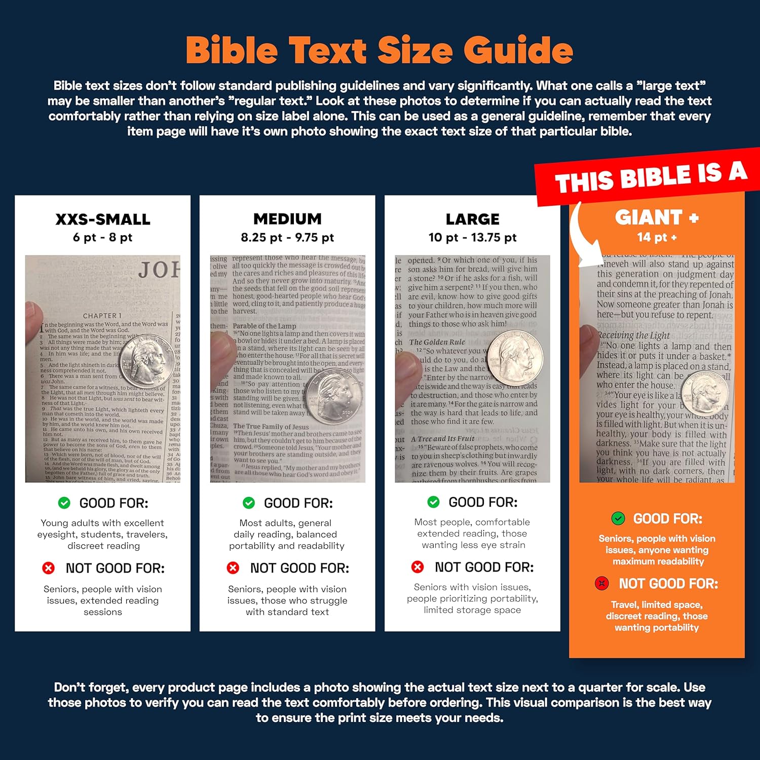 Personalized KJV Two-Tone Large Holy Bible Brown Faux Leather King James Version Giant Print Size with Index Tabs | Custom with Name, Date or Text | Gift for Christian & Religious Celebrations