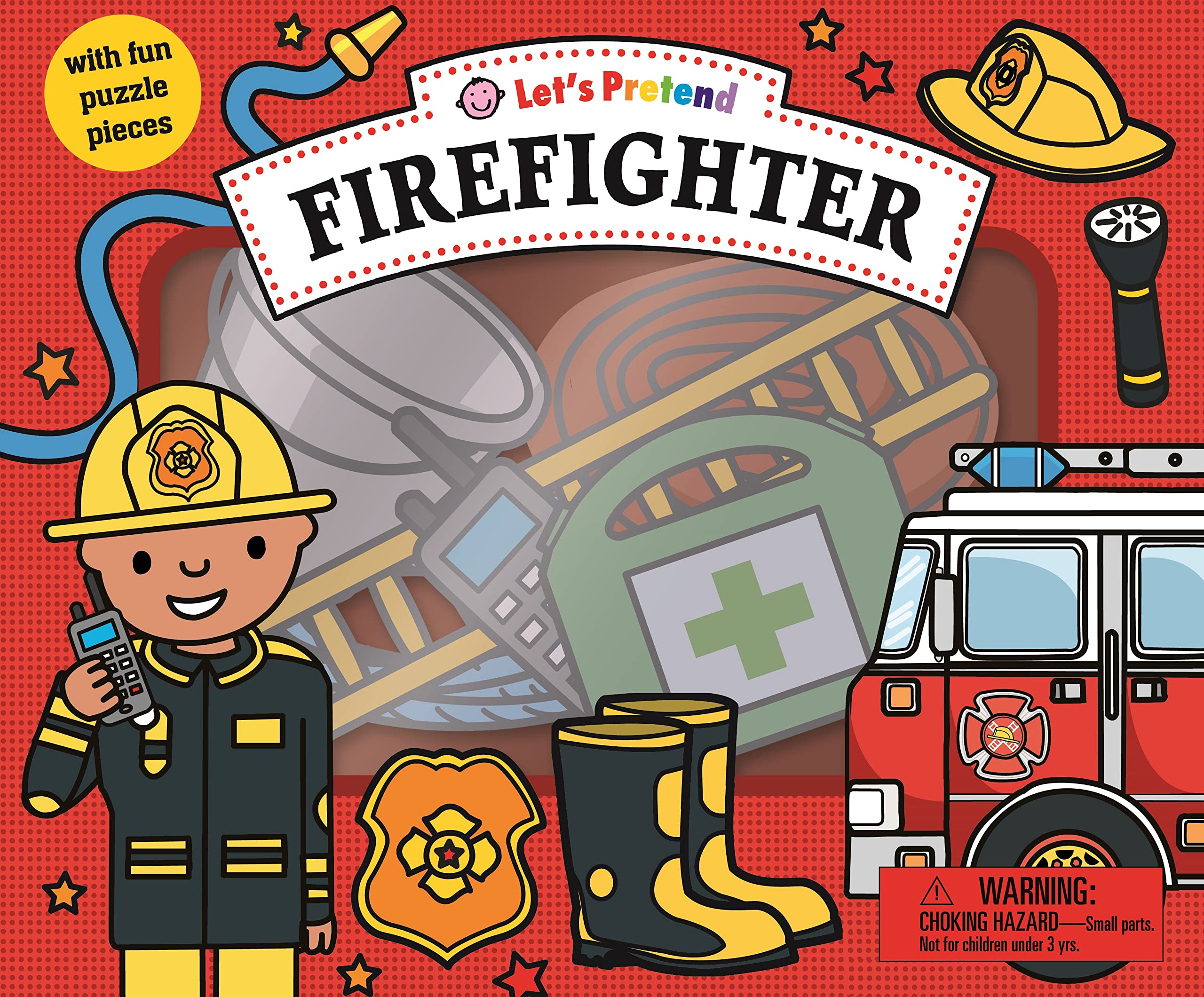 LETS PRETEND FIREFIGHTER SET