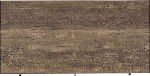 Vista 20 de Coaster Furniture - Escritorio antiguo color nuez moscada con patas en forma de V, Madera