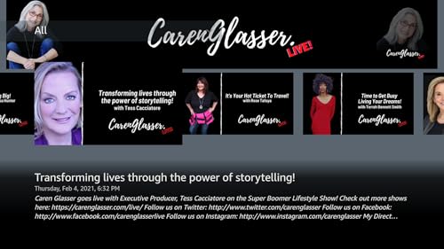 Caren Glasser LIVE!