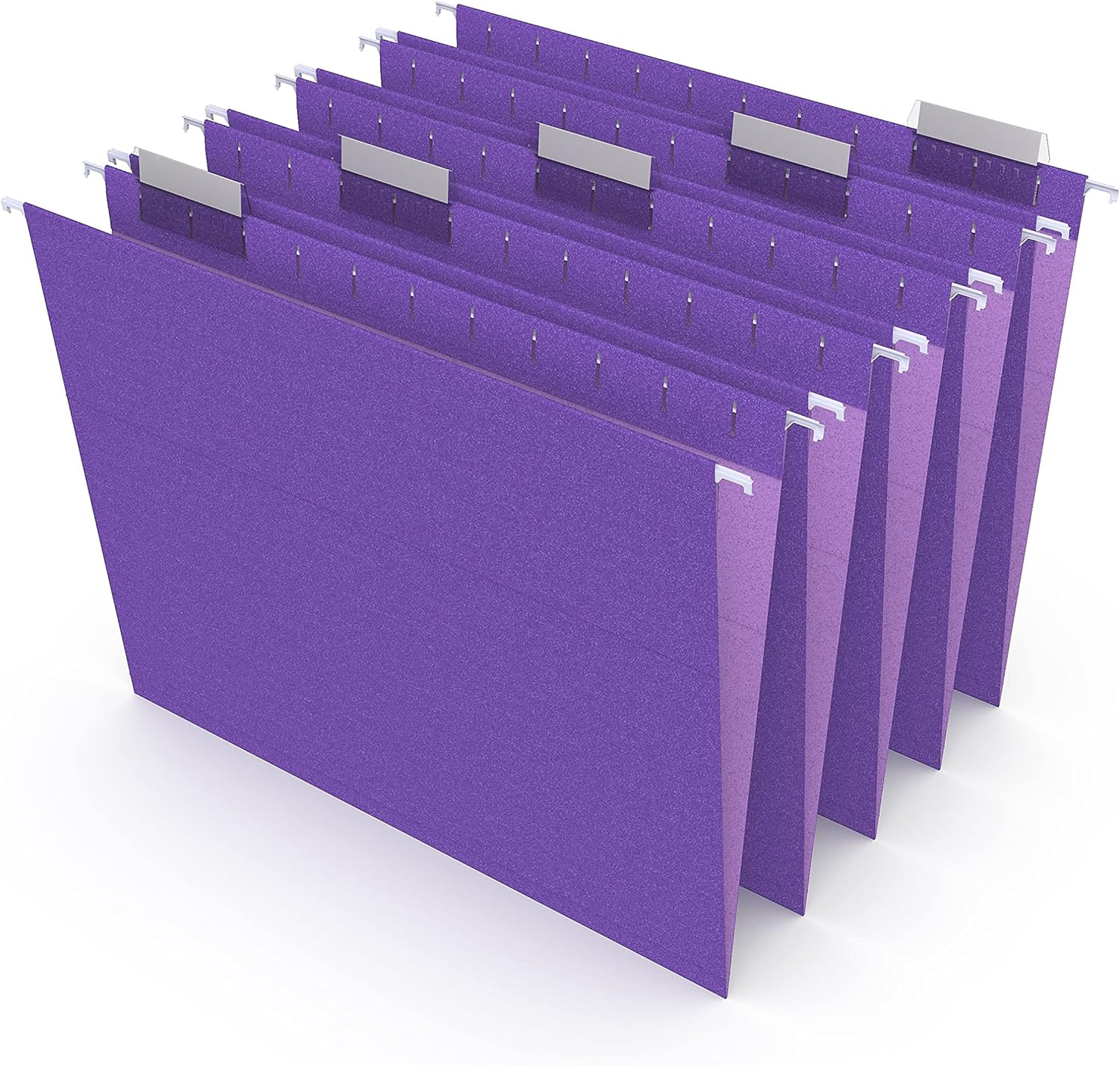 Staples 419200 Hanging File Folders 5 Tab Letter Size Purple 25Box 419200