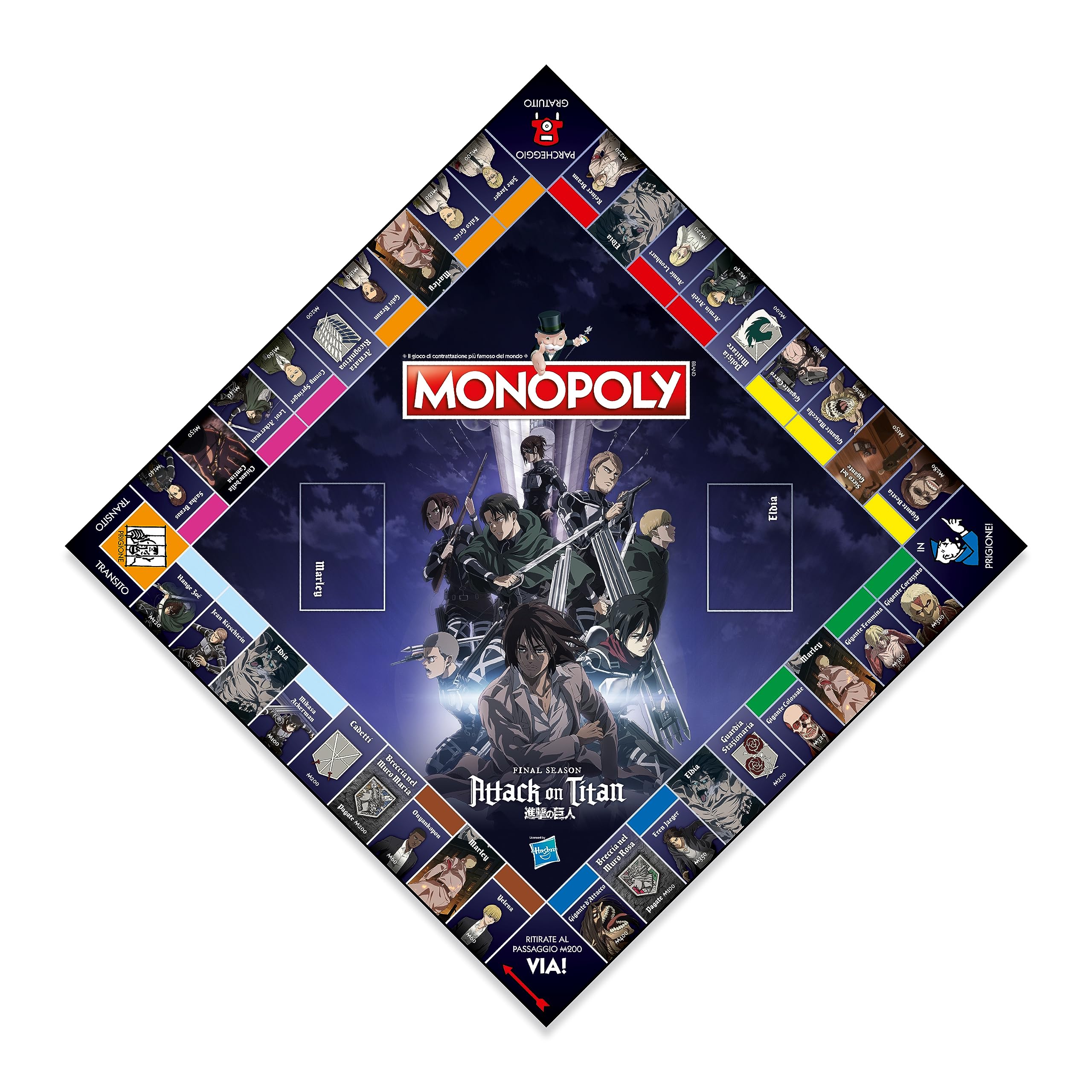 Winning Moves Monopoly - Attacco dei Giganti