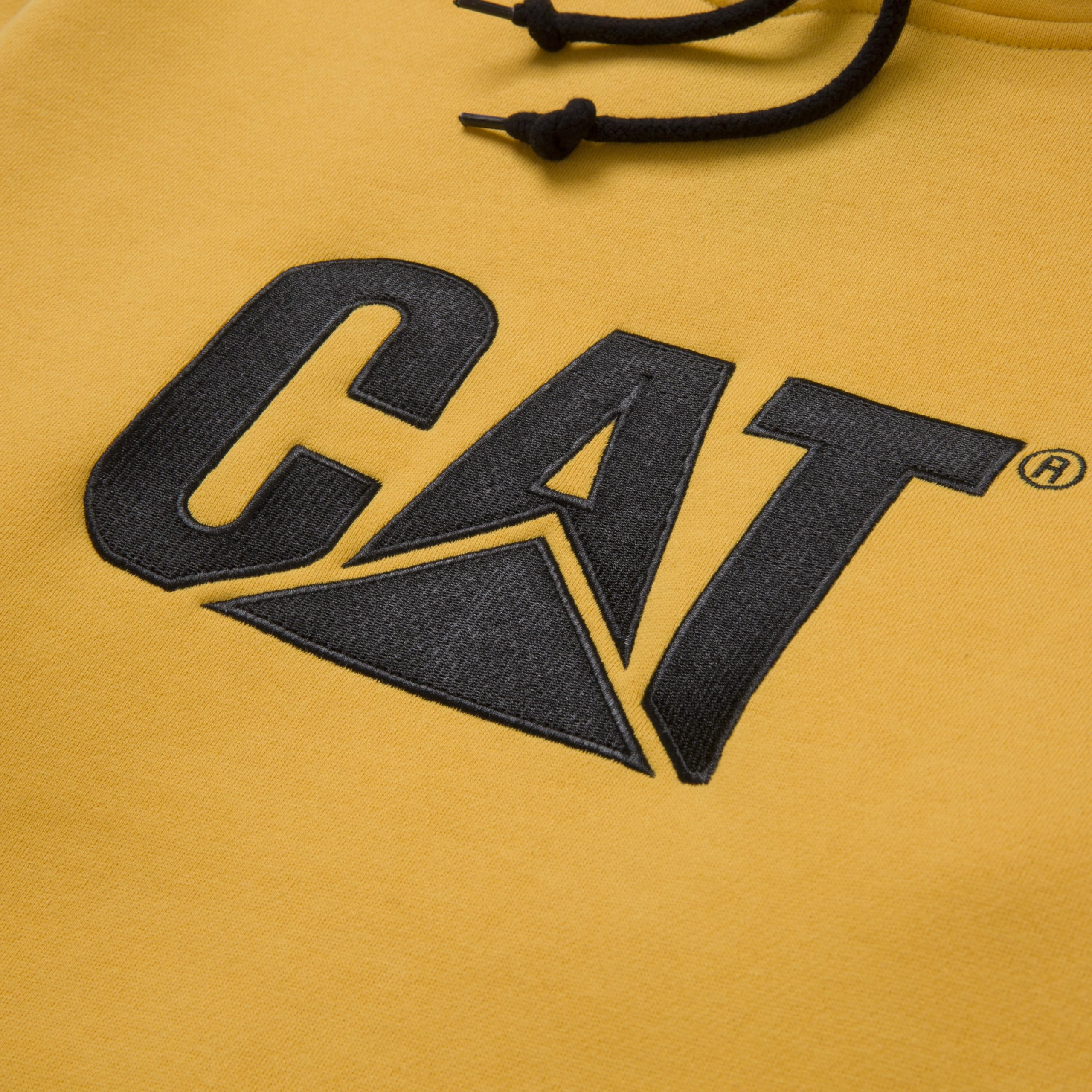 CAT Caterpillar Workwear - Felpa da Lavoro con Cappuccio da Uomo L