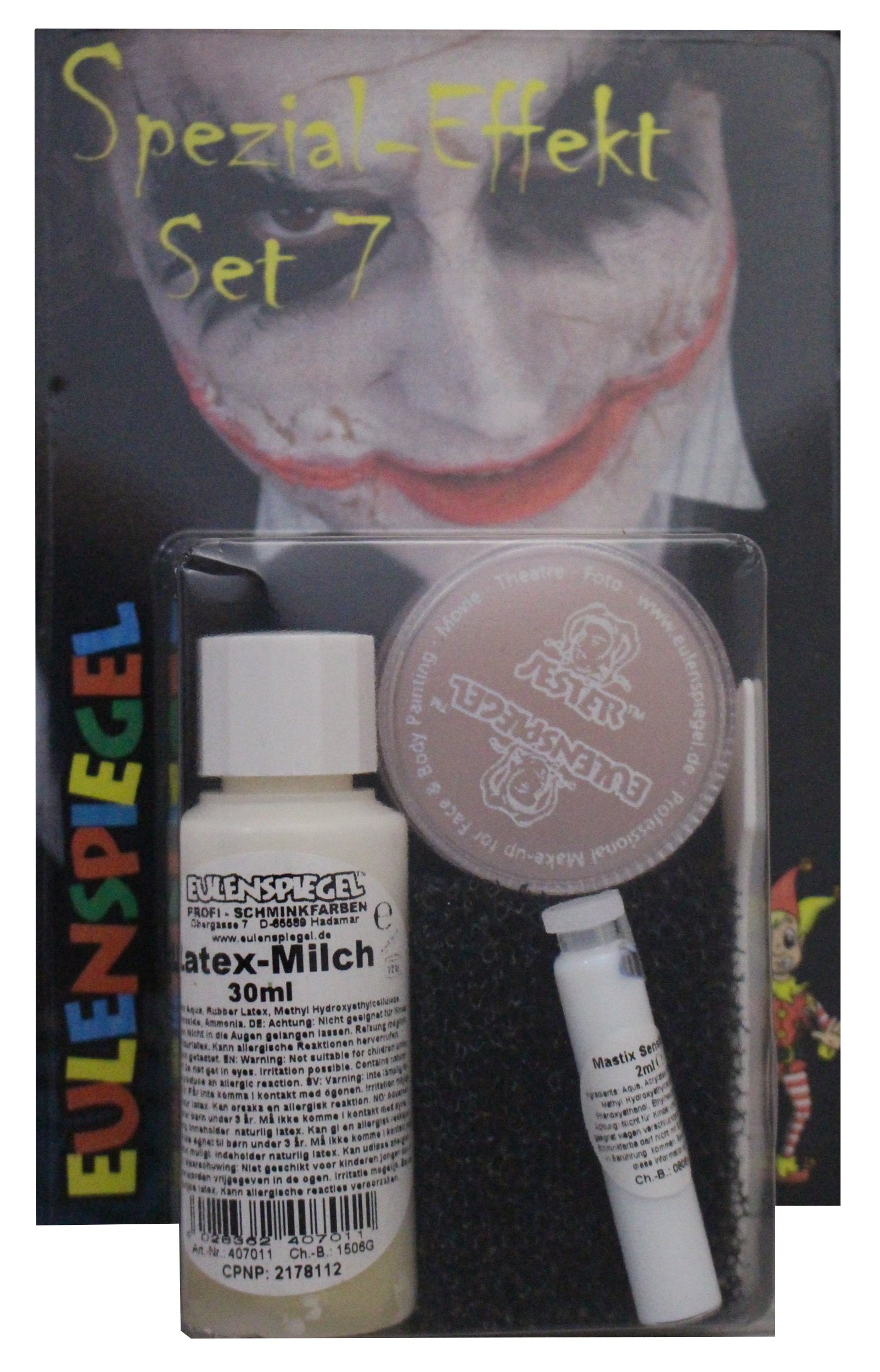 Kit d'Effets Spéciaux Eulenspiegel pour Halloween