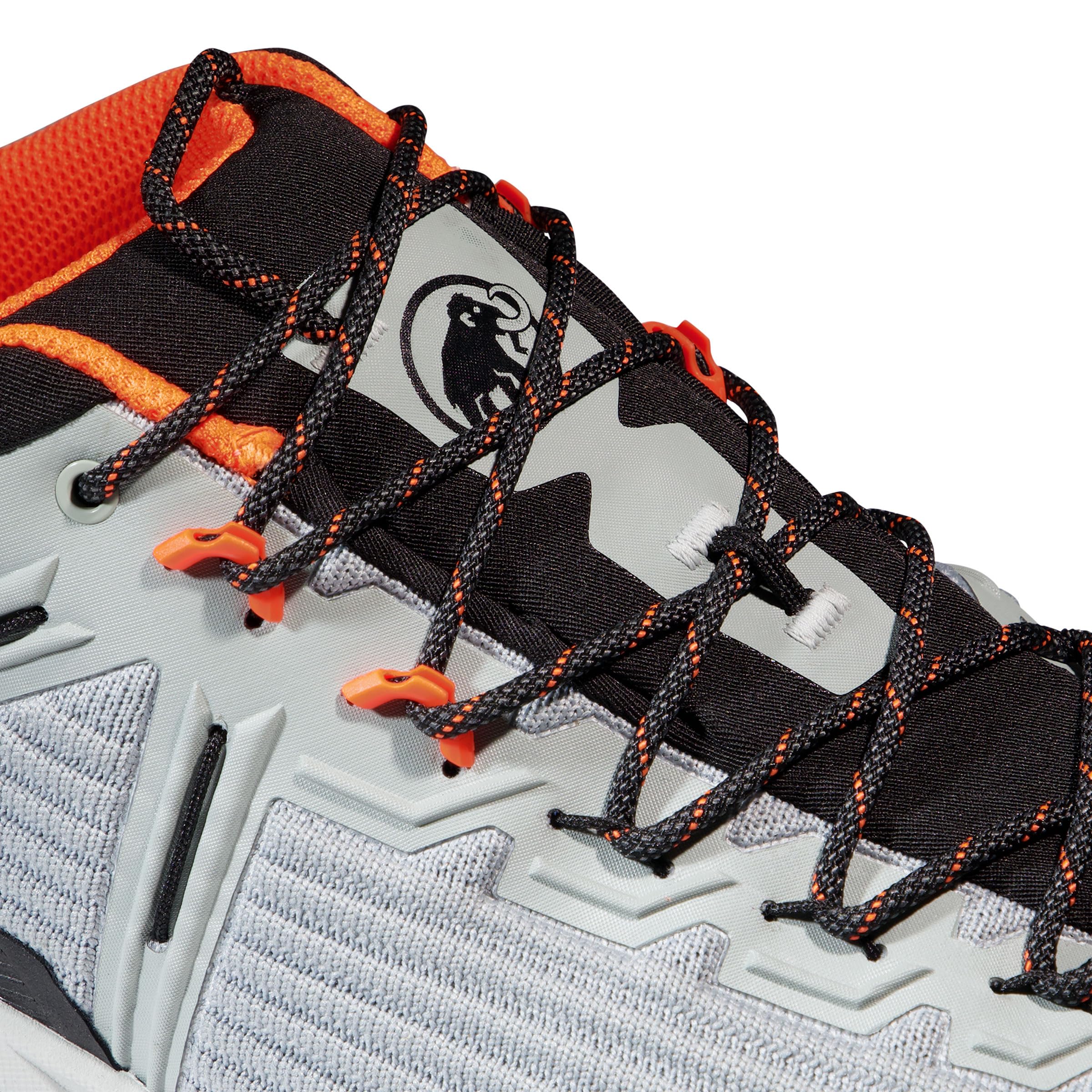 Mammut Męskie buty górskie Alnasca Knit Iii Low Men, srebro, 43 1/3 EU