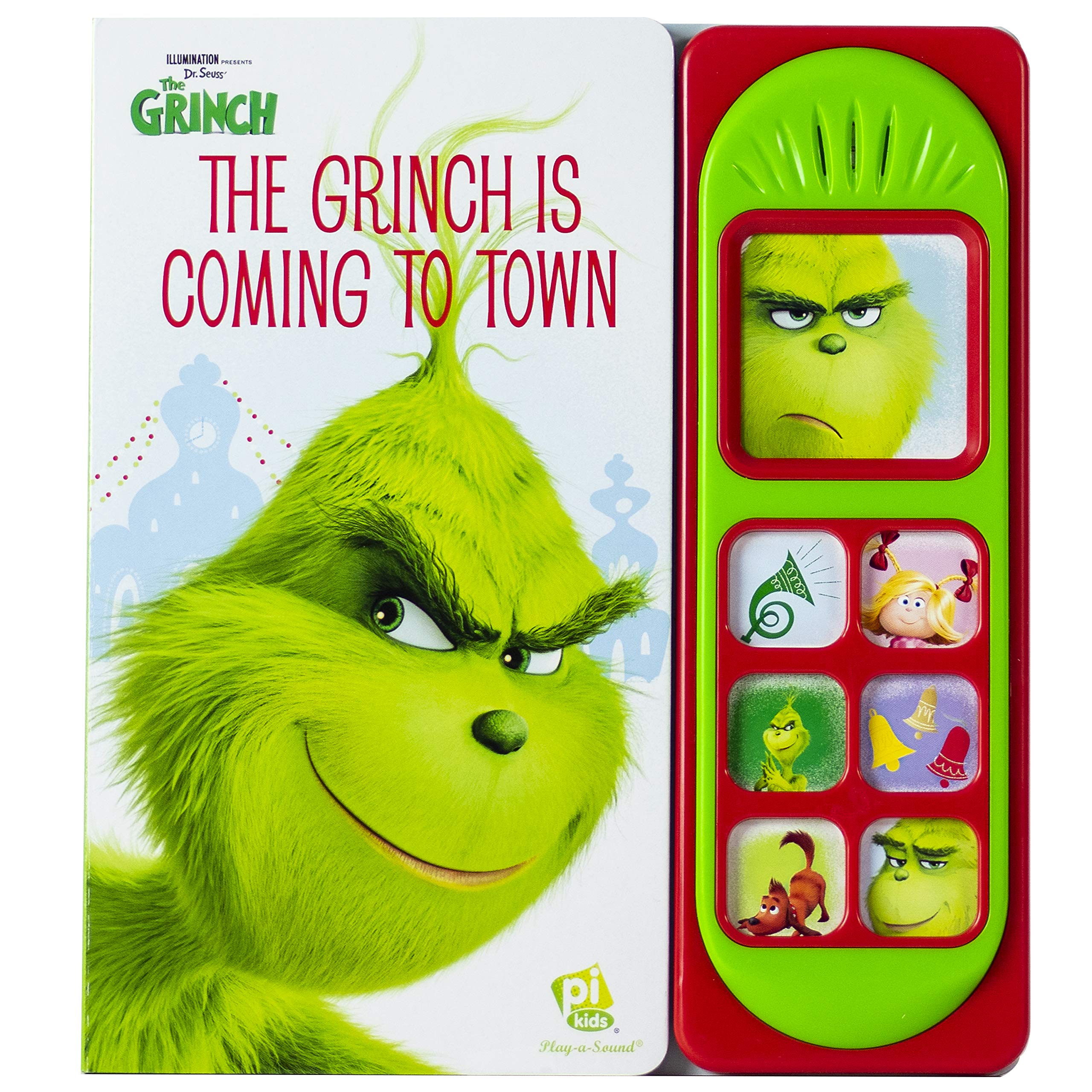 Dr. Seuss' - The Grinch is Coming to Town Sound Book - PI Kids Board book – October 1, 2018