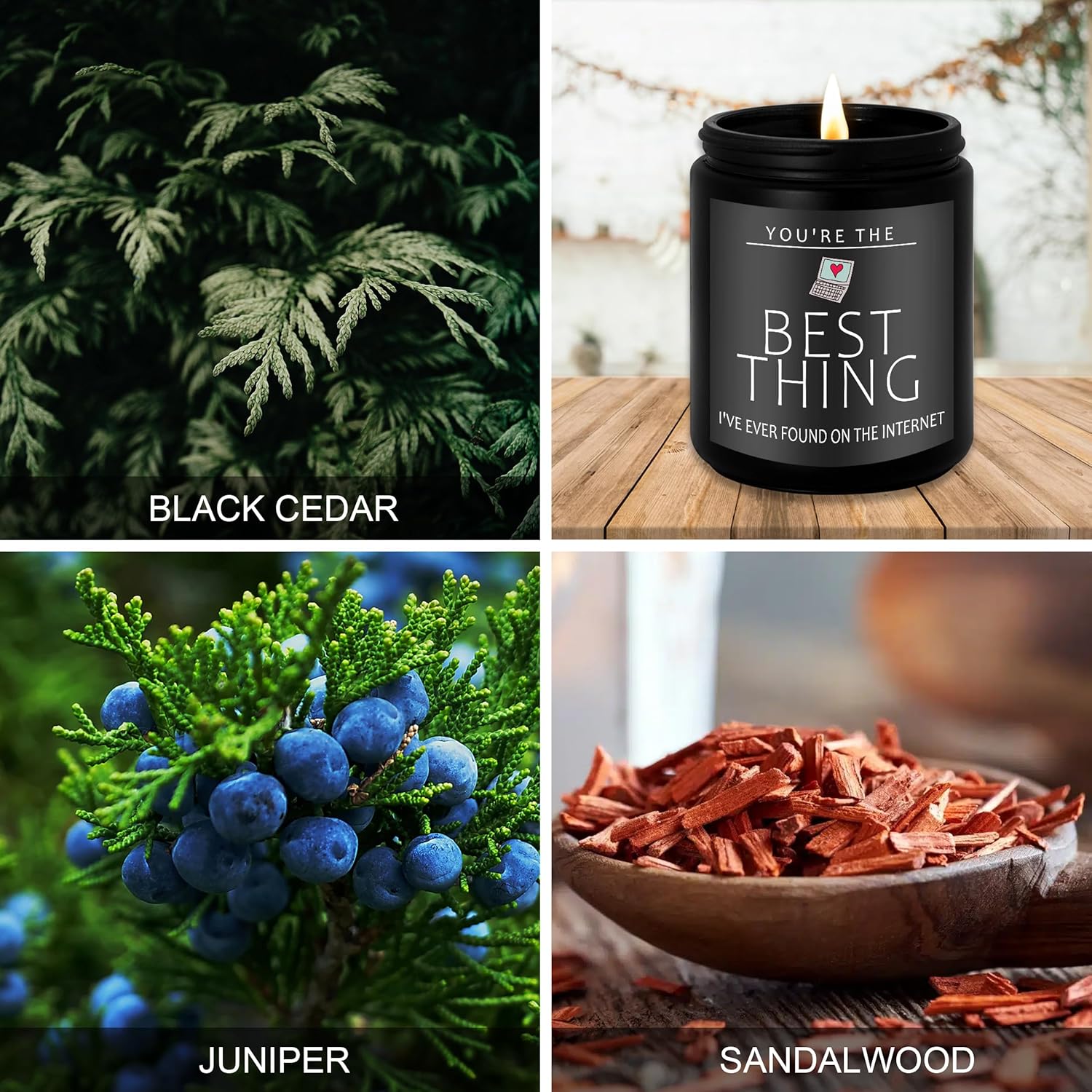 Funny Birthday Gifts for Men, Unique Anniversary Valentines Day Candle Gifts for Him, Boyfriend, Husband, Natural Soy Wax 7oz Candles - Image 5