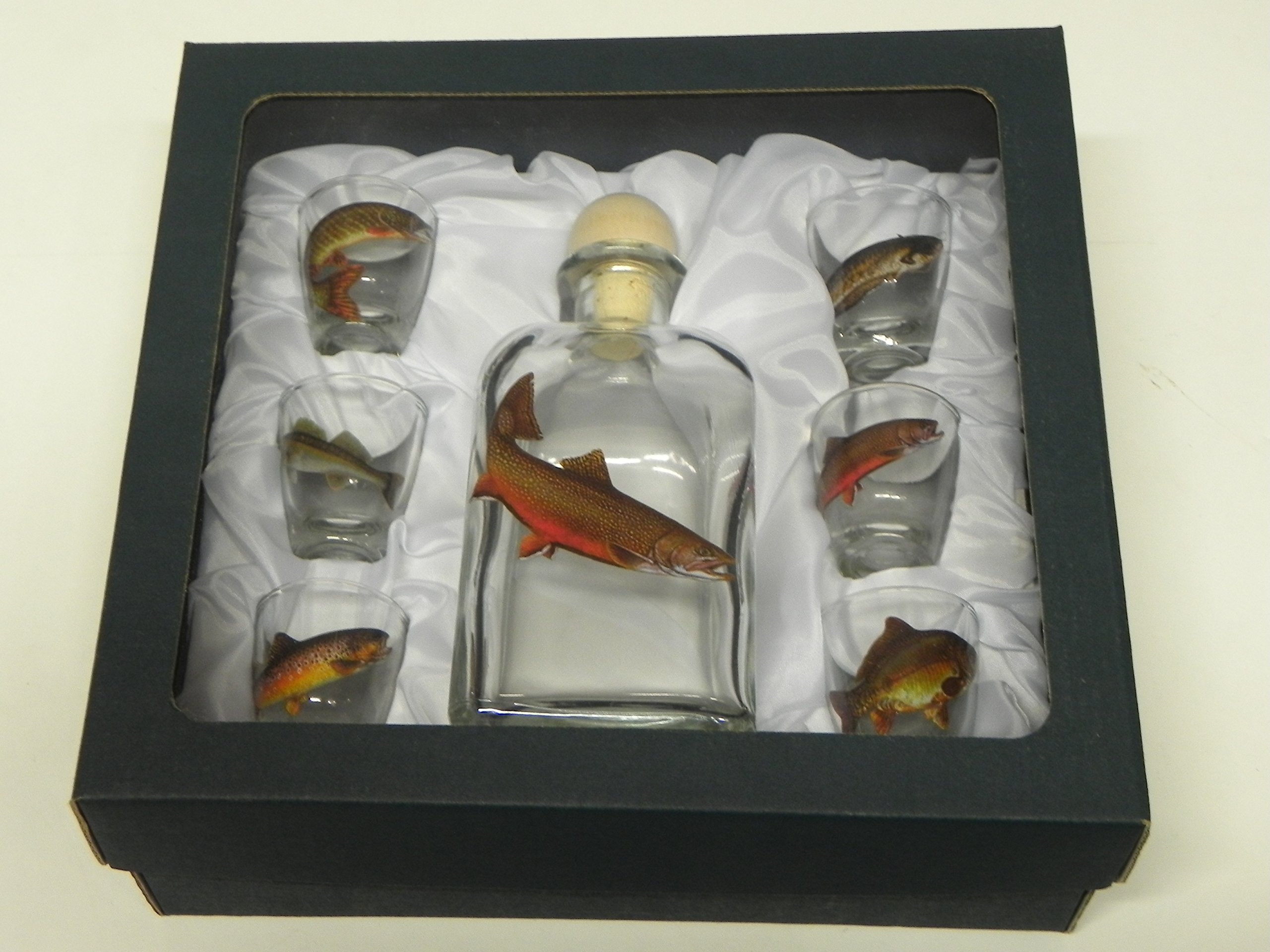 GTK - Geweihe & Trophäen KRUMHOLZ 7 Teiliges Schnaps Gläser