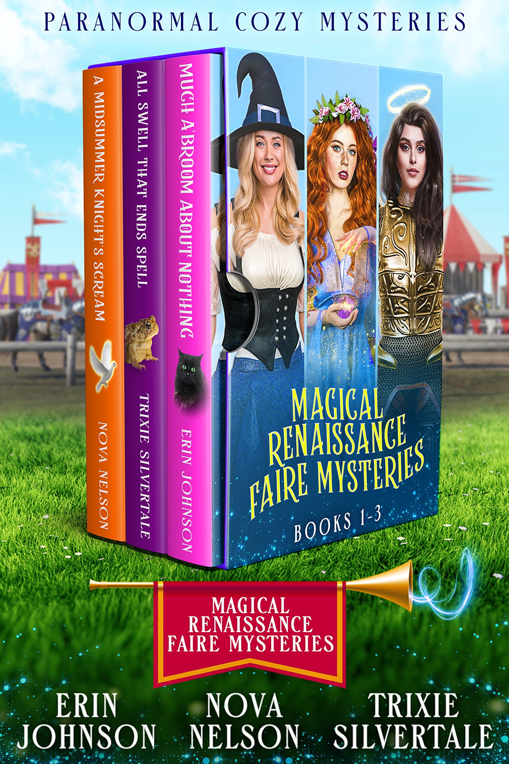 Magical Renaissance Faire Mysteries Books 1-3: Paranormal Cozy Mystery (Magical Renaissance Faire Mysteries Box Set Book 1)