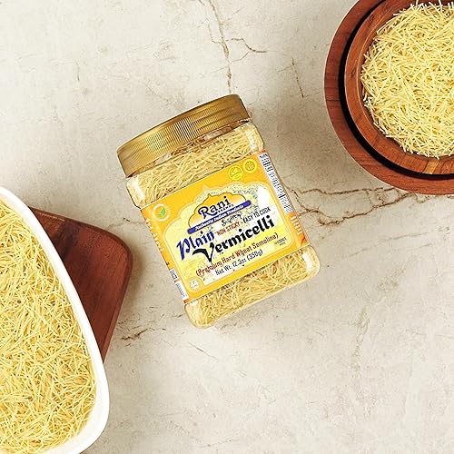 Miniatura 42 de Rani Vermicelli (fideos de trigo) 28 onzas (1.75 libras) 28.22 oz, paquete de 3 ~ Todo natural Vegano Sin OMG Origen indio