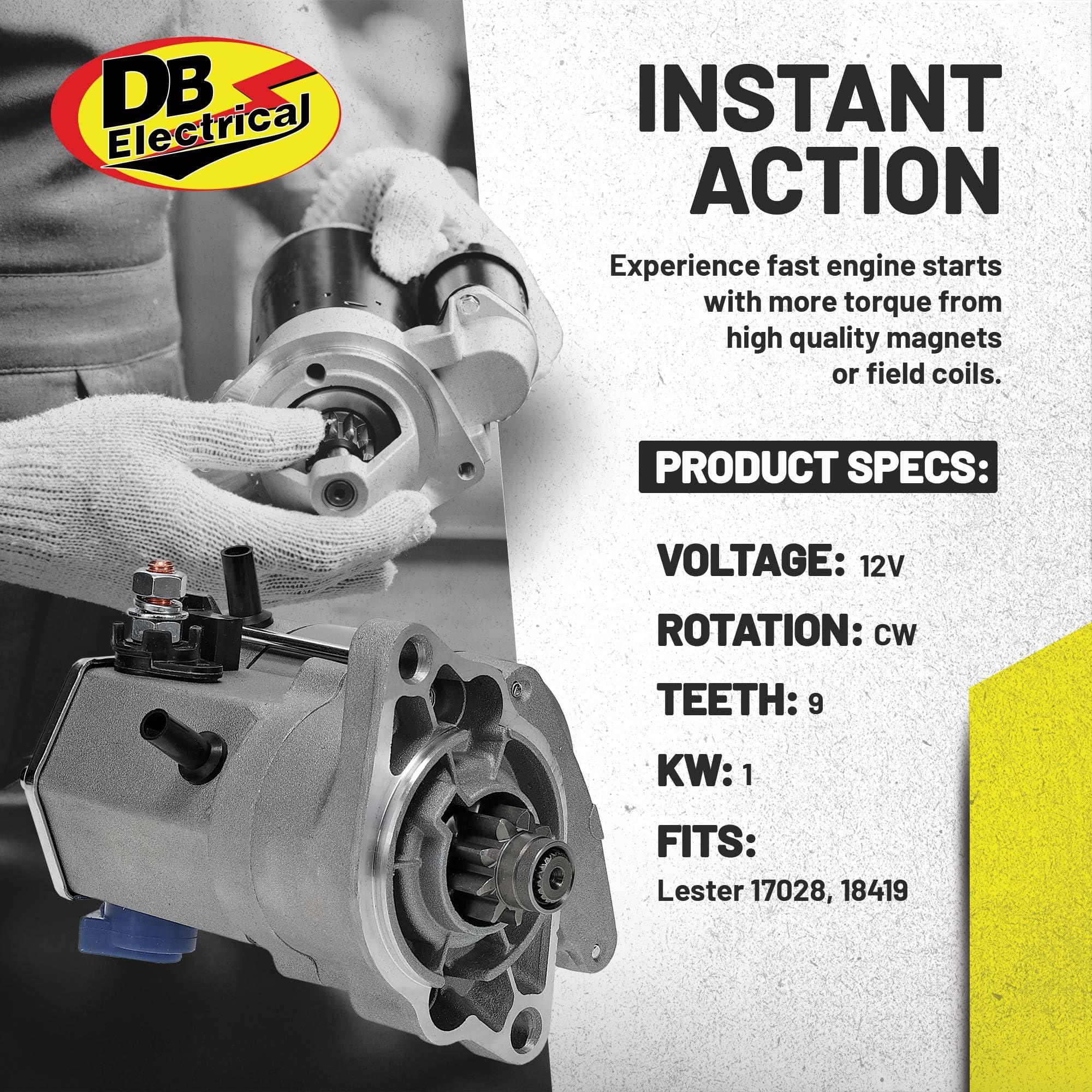 Amazon.com: DB Electrical 410-52054 Starter Compatible with