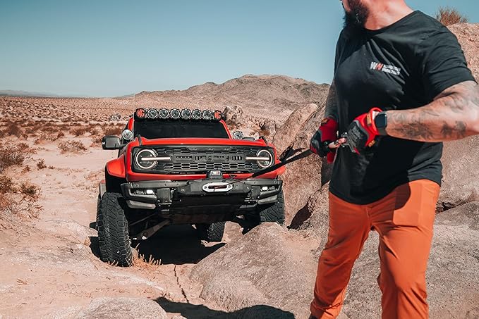 Warrior Winches Sentinel 12500lb Cabrestante Eléctrico 12V Cuerda Sintética miniatura 2
