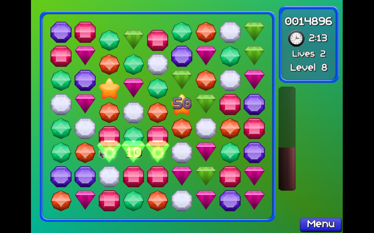 Jewel Match Puzzle game swipe and blast 3 gems! App on Amazon Appstore