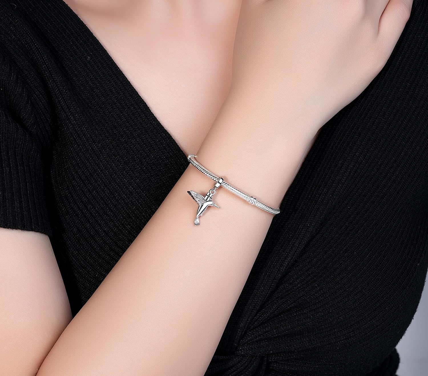 S925 Sterling Silver Urn Charm for Ashes for Women fit Pandora Bracelet and Necklace Jewelry, Memorial Keepsake Gifts Jewelry