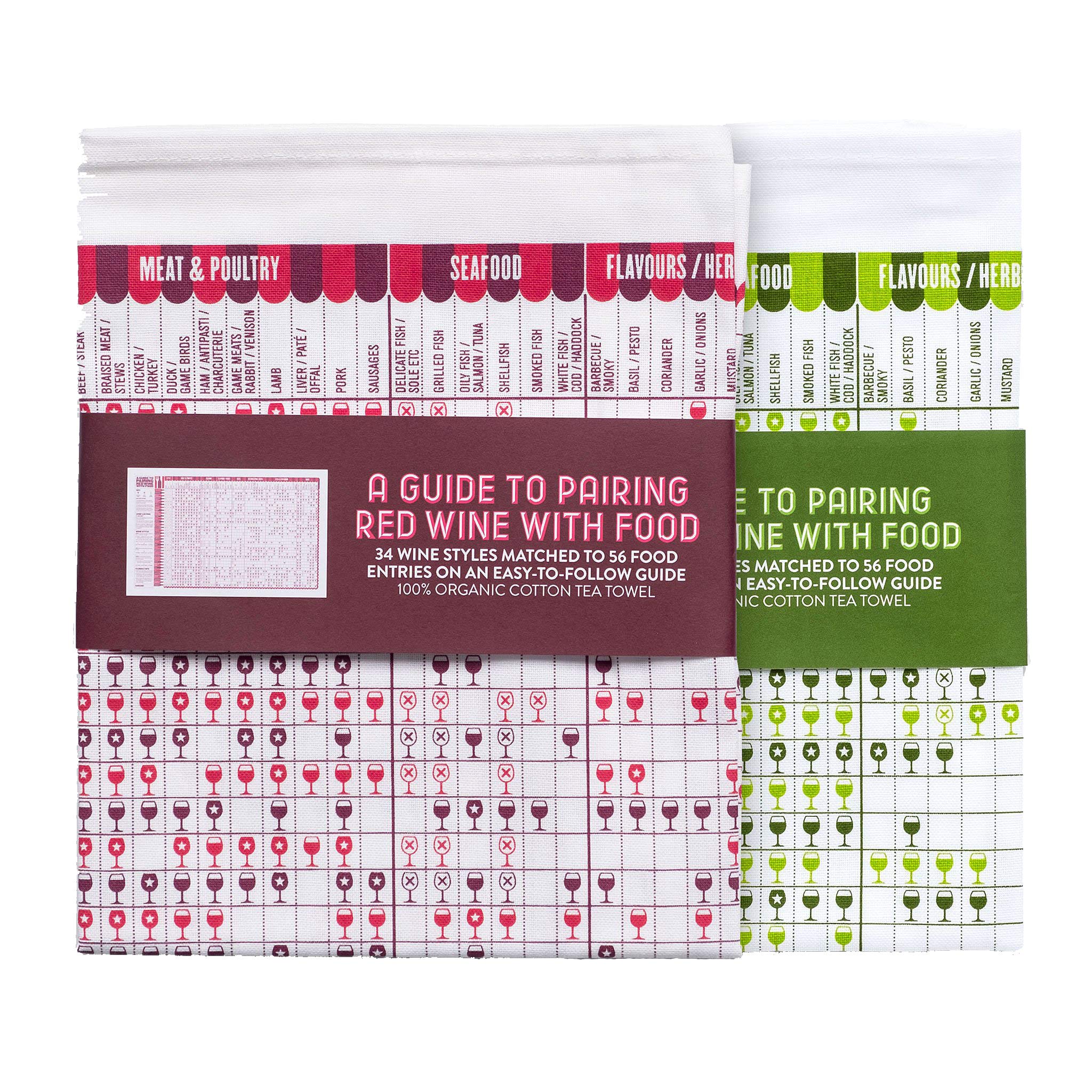 Prince of Scots Wine Pairing Towel Set