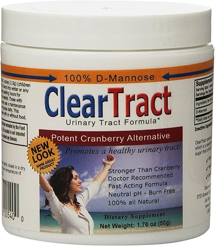 Cleartract Fórmula D-manosa en polvo, 1.76 oz