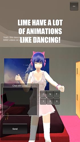 ANIME ASSISTANT 3D AI MAID LIME S