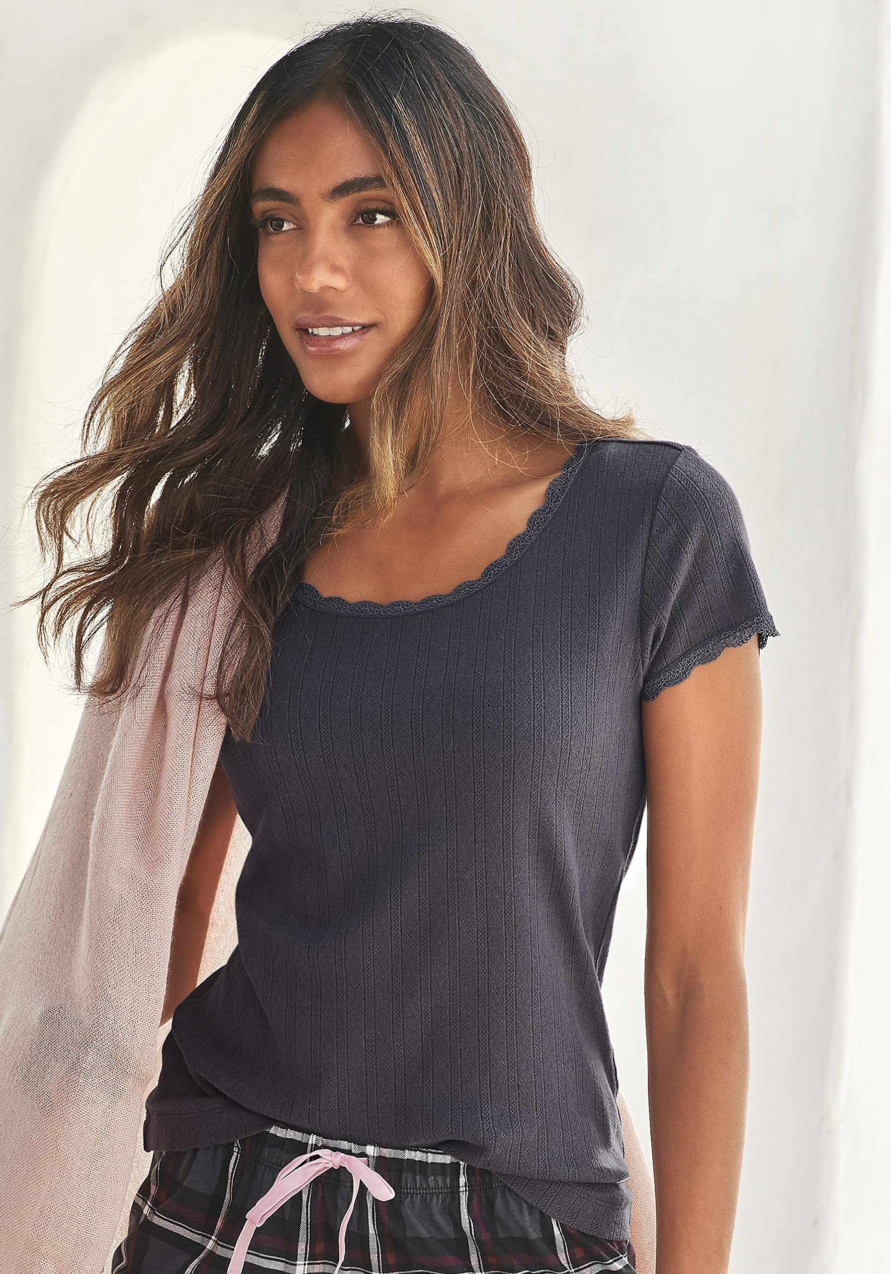s.Oliver Damen Pyjamaoberteil