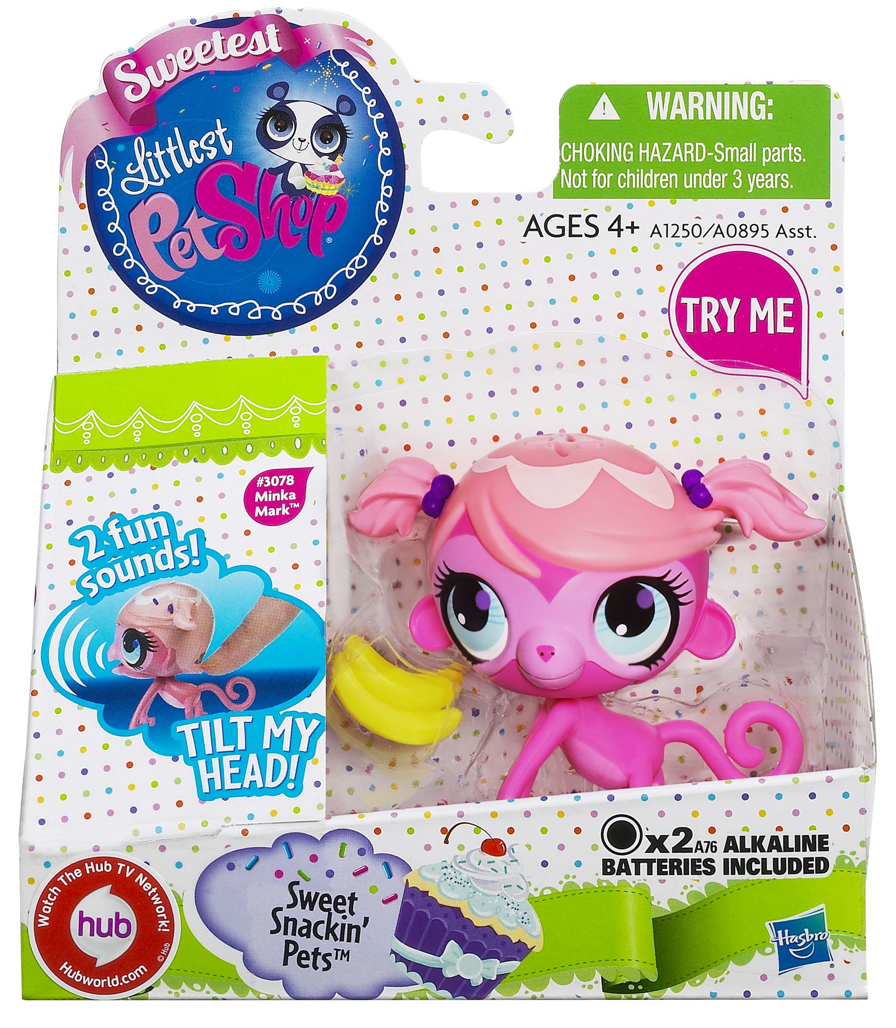 Lttlest Pet Shop LPS Par / Monkey 'mommy 2670 and Baby 2671 Lttlest Pet Shop LPS Par / Monkey 'mommy 2670 and Baby 2671