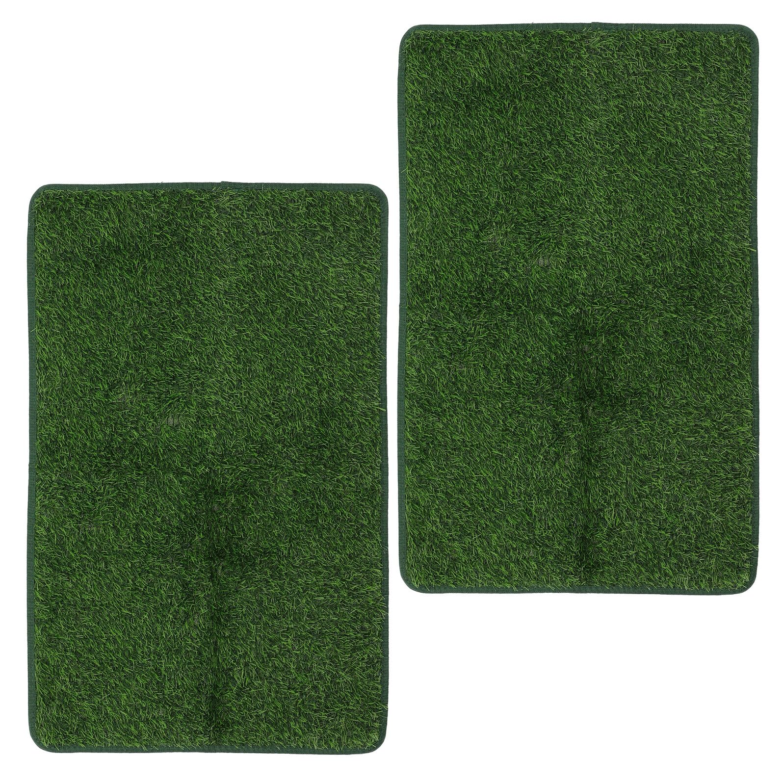 Tapis en gazon artificiel pour chien Kisangel lavable lot de 2