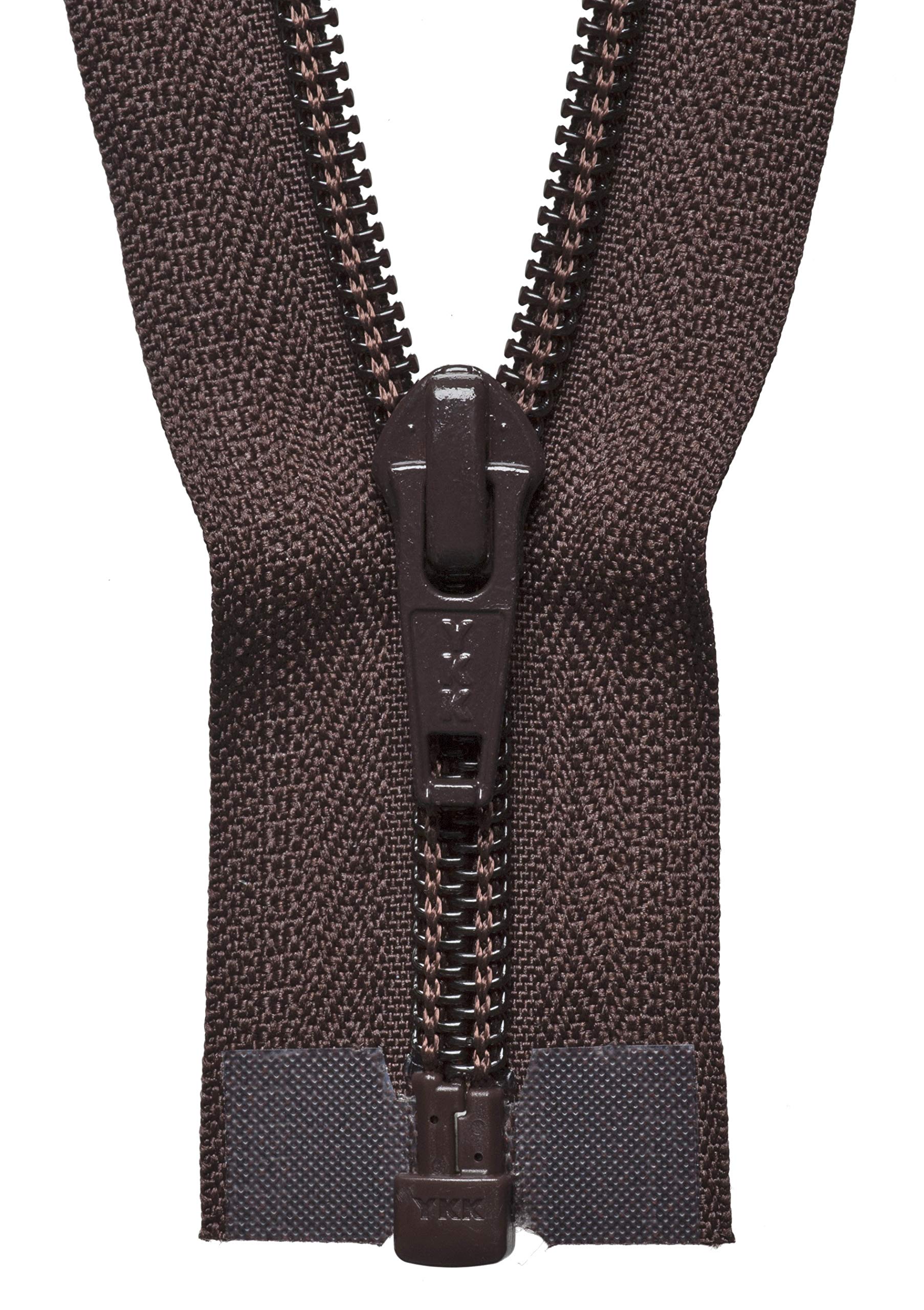 YKK Coil Zip, No. 570 Brown, 41 cm Length