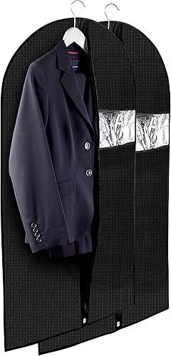 Bolsa de tela para prendas de vestir protege tu ropa mientras viajas y sin polvo mientras cuelgas en tu armario. Estas bolsas de ropa son ideales