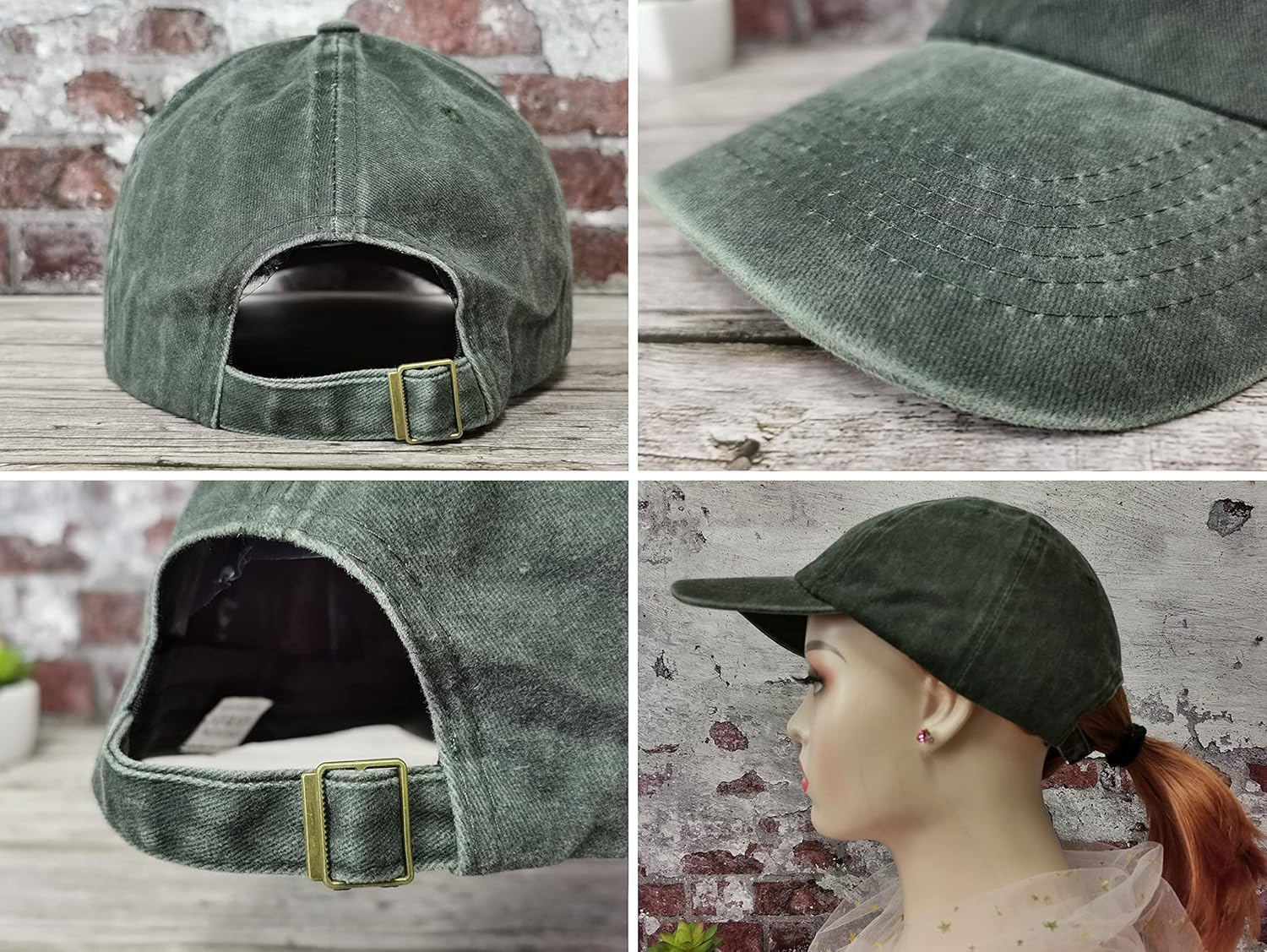 Hepandy Embroidered California Bear Hats - Image 4