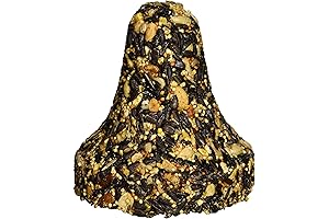 Bird Seed Bell, For Outside Hanging Fruit Berry Nut Treat!