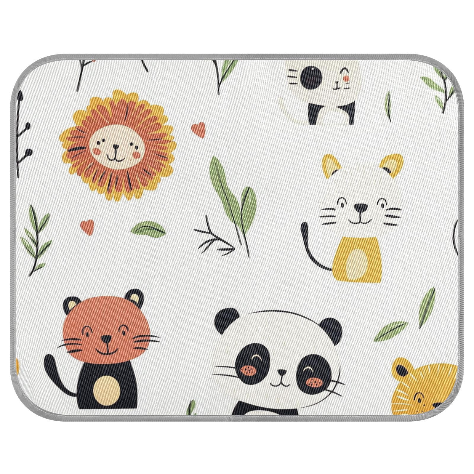 siphylline Animal Zoo Leaf Beige Summer Gel Cooling pad Self Cooling cat Bed Outdoor for cat Outdoor pet Essentials cama refrescante para Perros S