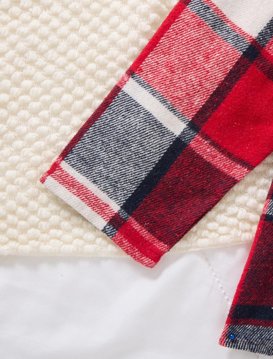 Boys Clothes Plaid Long Sleeve Button Down Shirt White T-shirt Tops and Pants Set 3Pcs Winter Boy Clothes 6-14 Years - Image 5