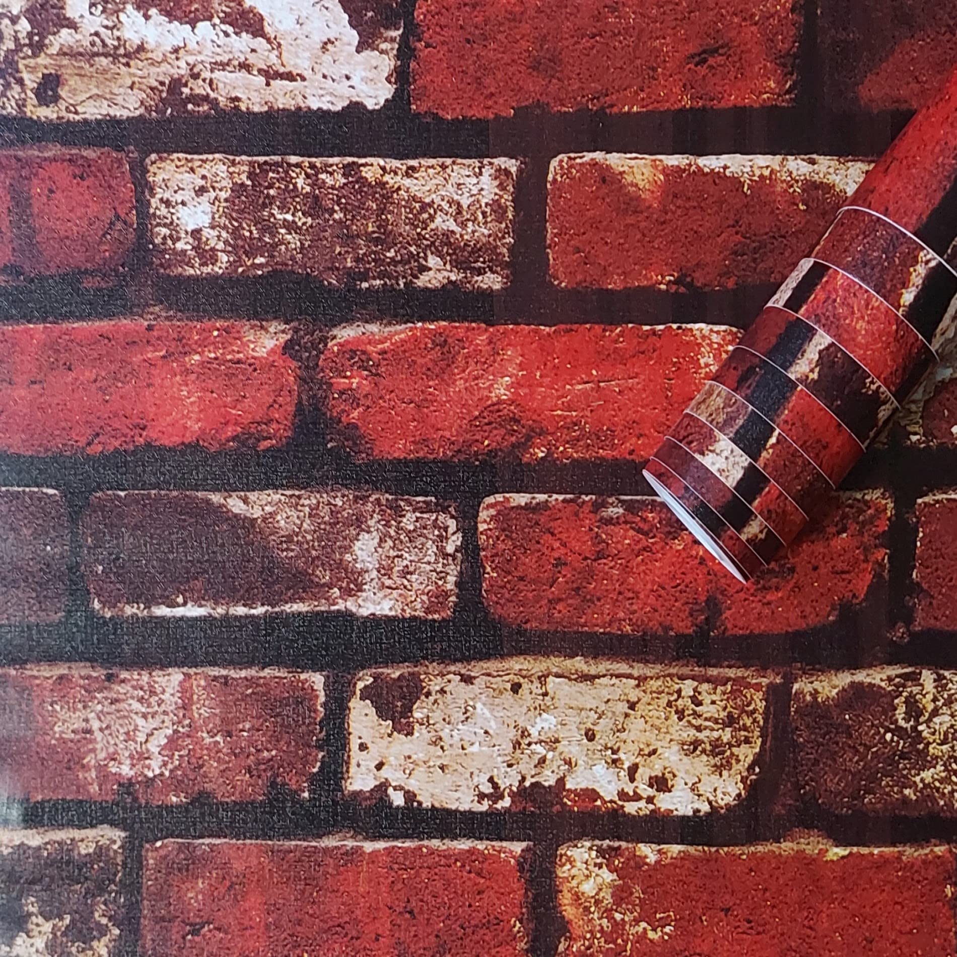 JAAMSO ROYALS Vinyl Peel and Stick, Self Adhesive Brick Stone Wallpaper, 9.68 Sq. ft (B083YWVPR6) Amazon Price History, Amazon Price Tracker