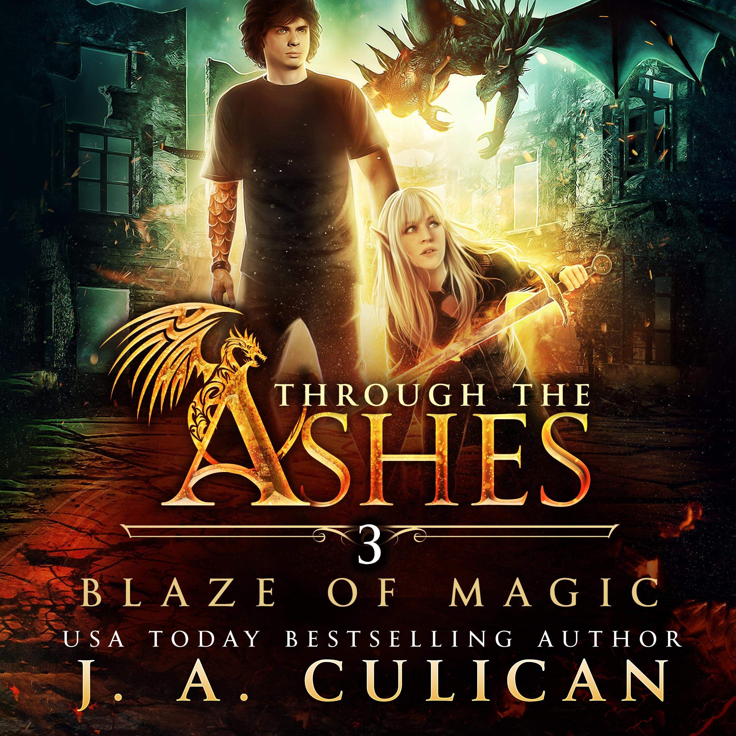 Cover art for Blaze of Magic
