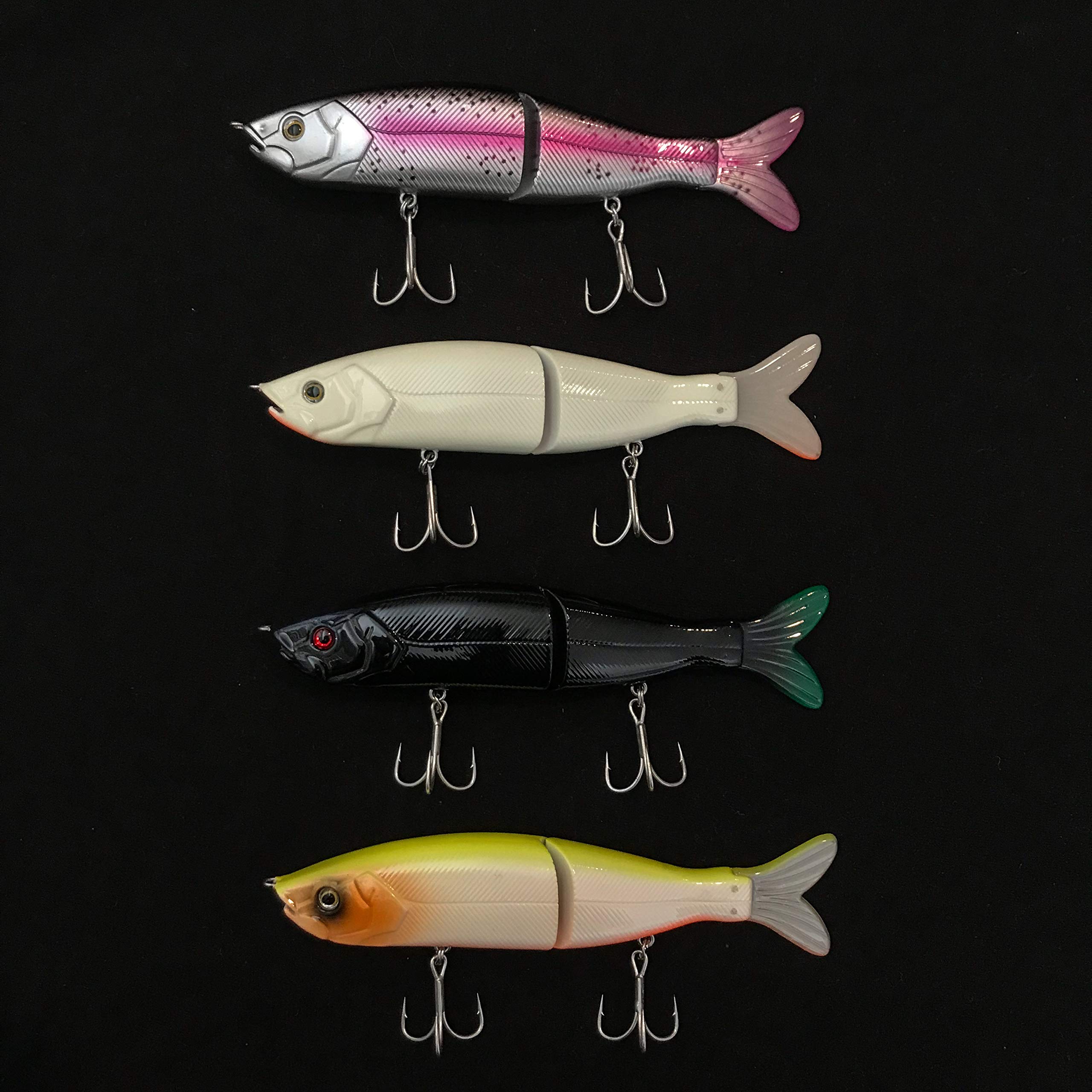 Soljer S Curve, Waver Glide Fishing Lure Bait 160mm/6 inch 1.7 Ounce (Trout)