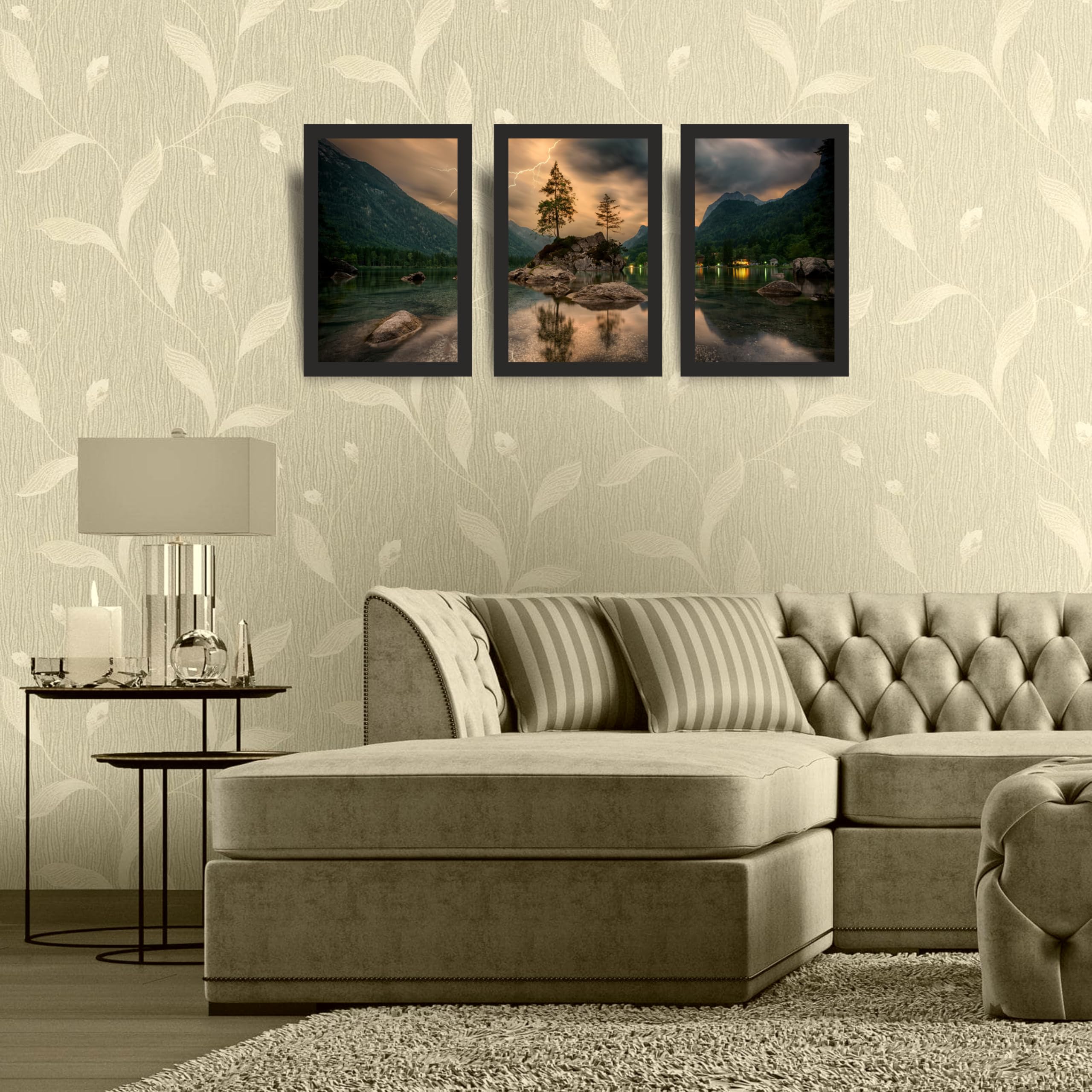 Scenery Photo Frame Set of 3