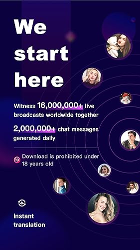 BuzzCast - Live Video Chat App