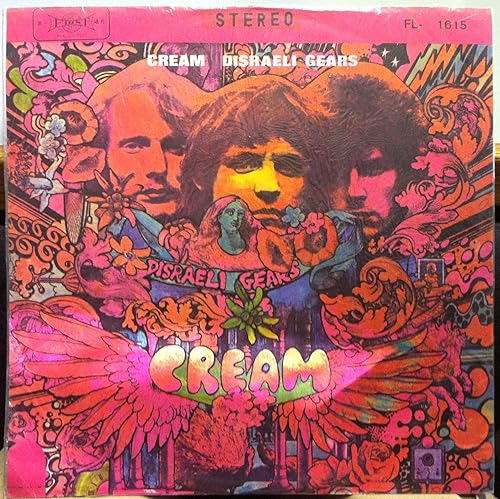 Disco de vinilo CREAM DISRAELI GEARS