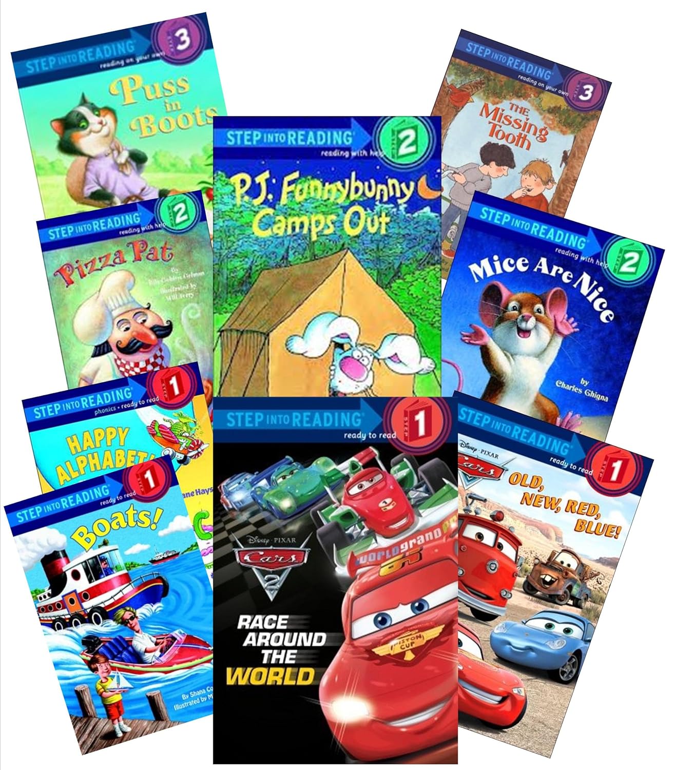 Step Into Reading Collection (12 Books) : (Book Sets for Kids : Step ...