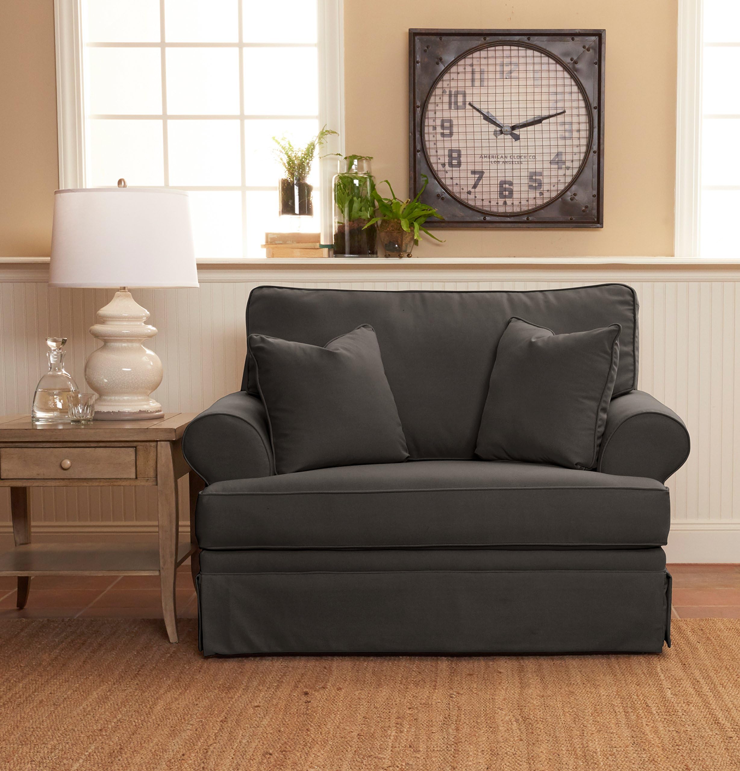 Klaussner Westlyn Oversized Chair, Pewter