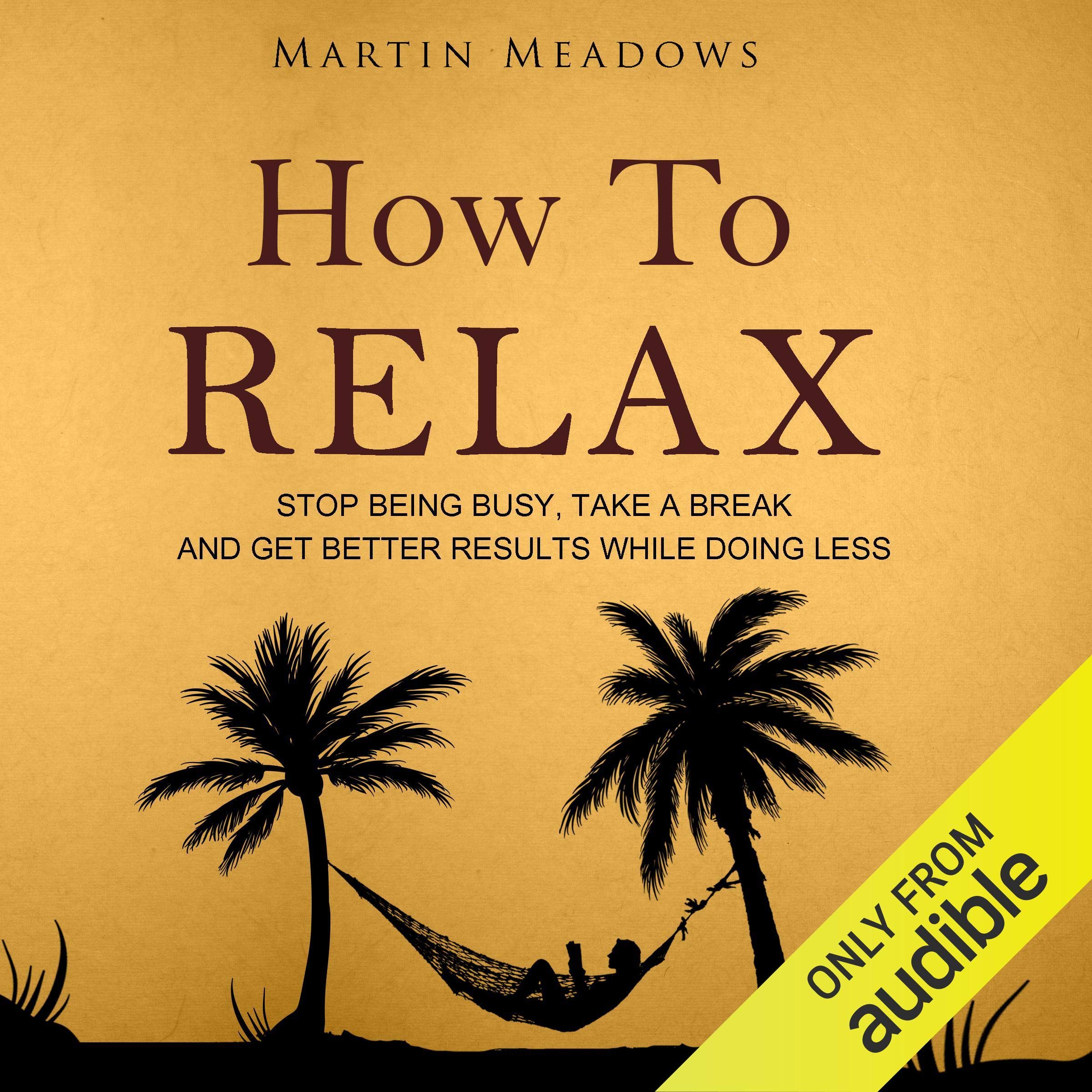Cover art for How to Relax