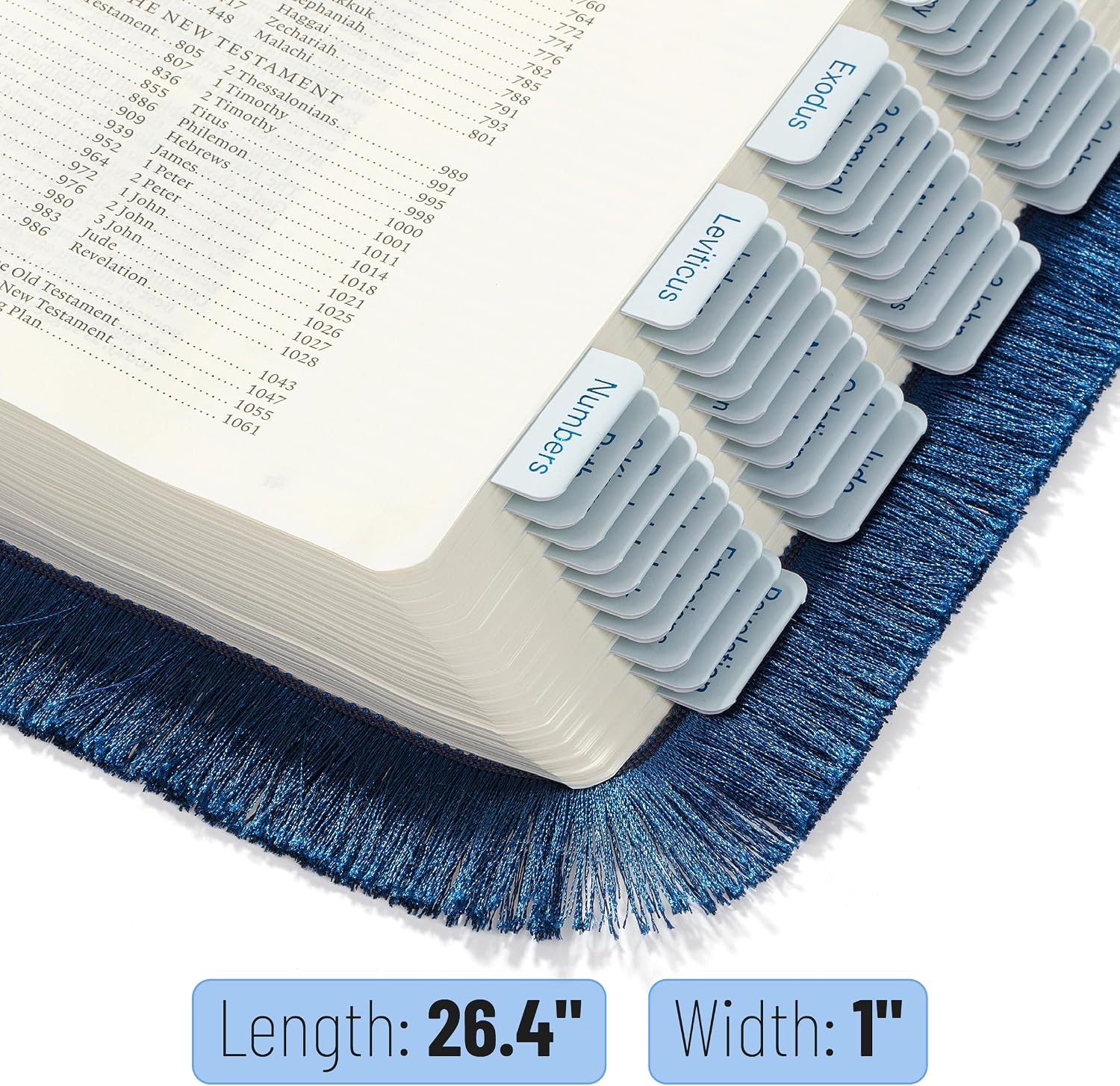 Mr. Pen- Bible Fringe Trim, 26.4" x 1"