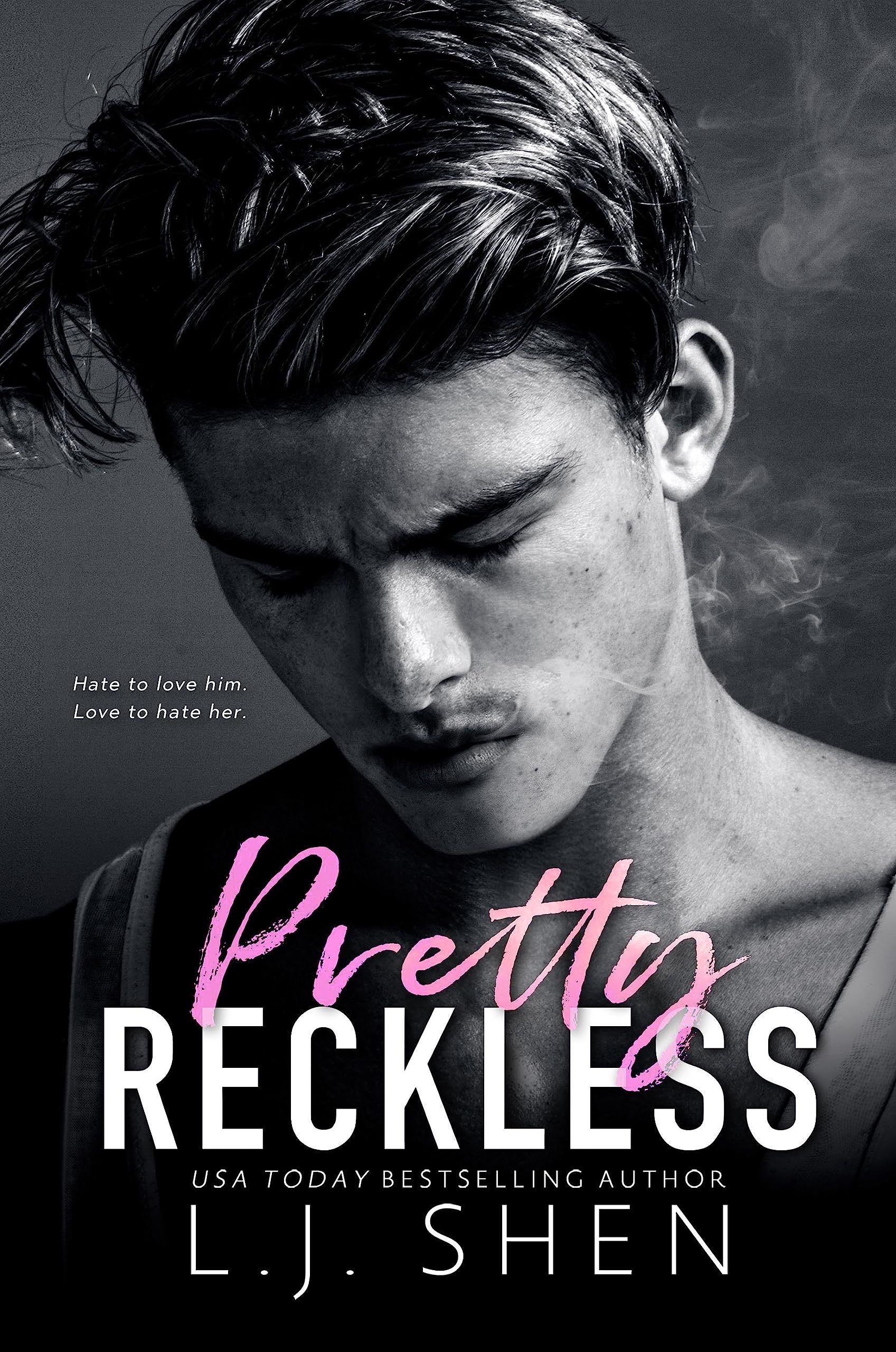 Pretty Reckless: A Reverse Grumpy/Sunshine Stepbrother Romance (All Saints High Book 1)