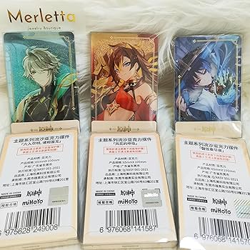 Amazon.co.jp: 原神 公式グッズ 正規品 流砂 アクリルブロック (放浪者